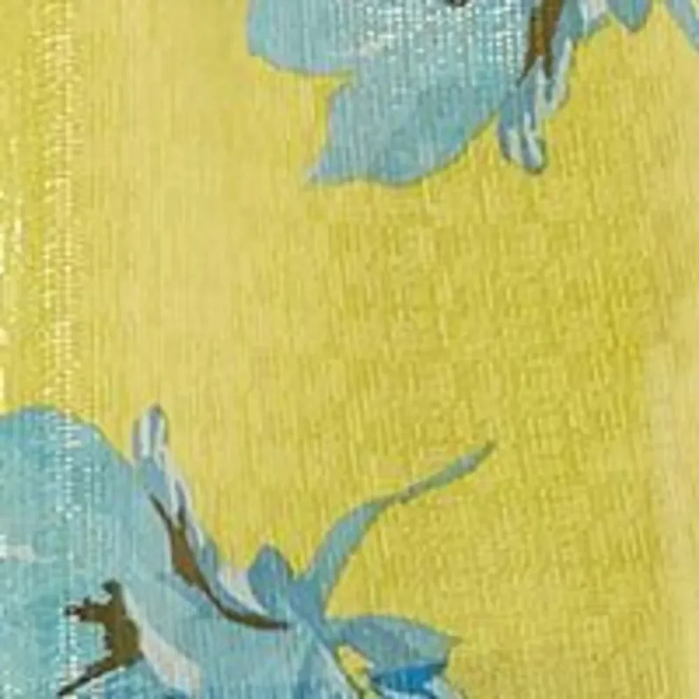 BAR III Womens Yellow Floral Spaghetti Strap V Neck Tank Top Size: XS - Picture 3 of 3